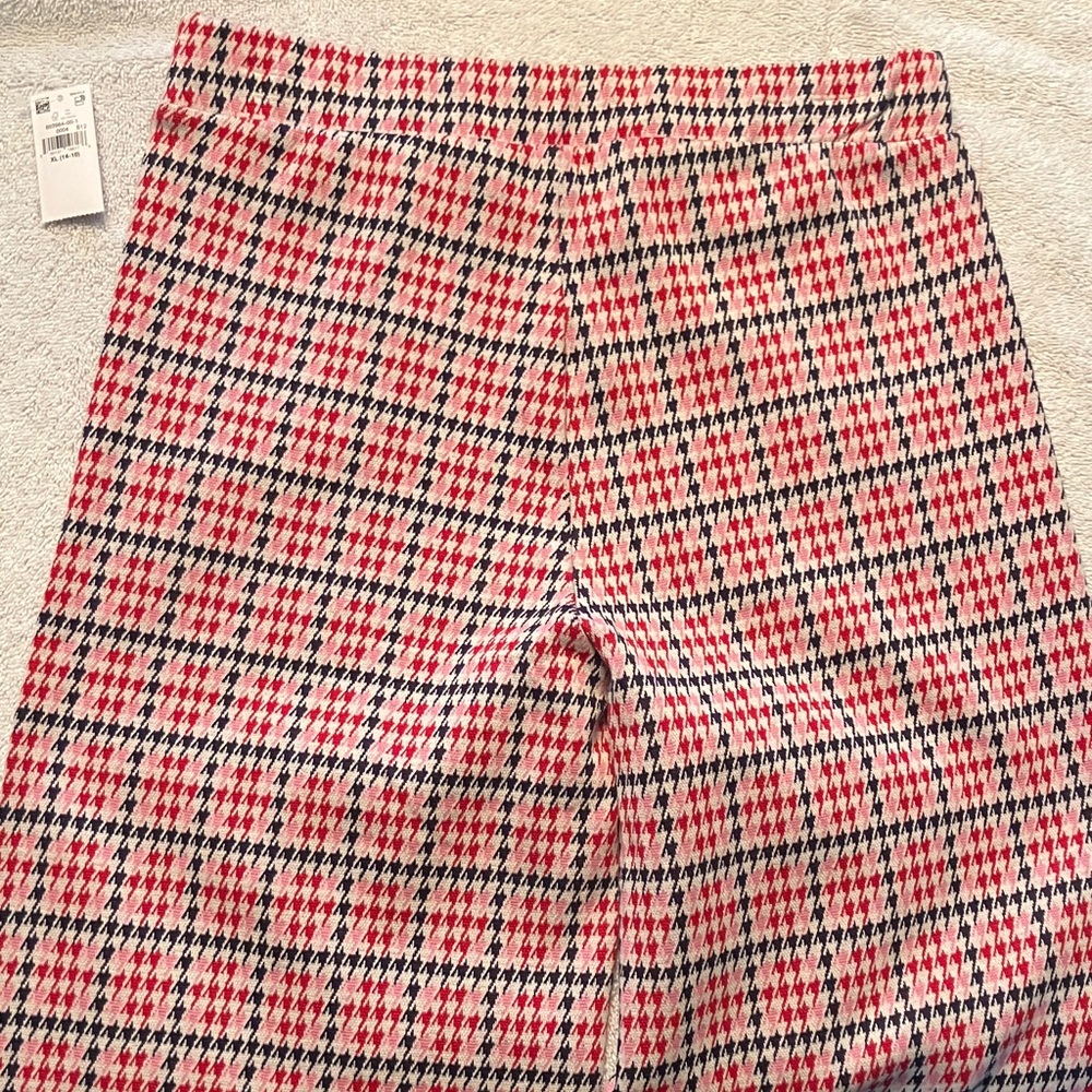 Old Navy high waisted Sailor pull on pants houndstooth - Picture 9 of 9